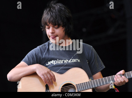 Get Cape Wear Cape Fly,, Carling Leeds Festival - Jour 2 Leeds, Angleterre - 23.08.08 Nick Pickles/ Banque D'Images