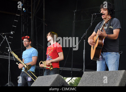 Get Cape Wear Cape Fly,, Carling Leeds Festival - Jour 2 Leeds, Angleterre - 23.08.08 ( ) Nick Pickles/ Banque D'Images