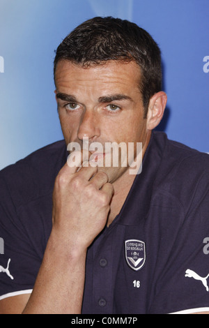 Ulrich Rame Bordeaux conférence de presse à Stamford Bridge en avant de leur match de la Ligue des Champions avec Chelsea - Londres, Angleterre Banque D'Images