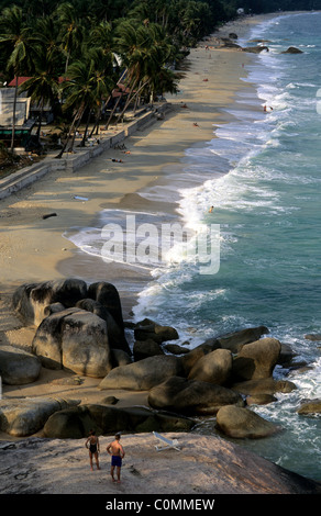 La Thaïlande, Ko Samui, Lamai Beach. Banque D'Images