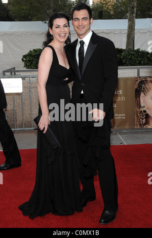 Julianna Margulies avec mari Keith Lieberthal Metropolitan Opera ouvre la saison Saison Saison 125e anniversaire avec une étoile Banque D'Images