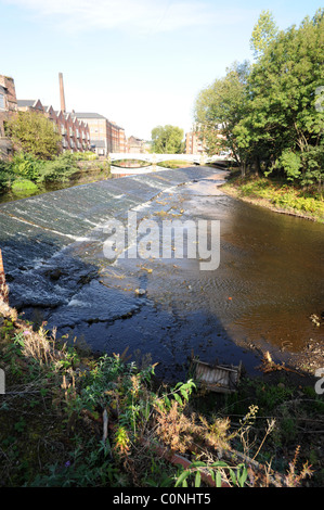 Rivière Don Kelham island à Sheffield Banque D'Images