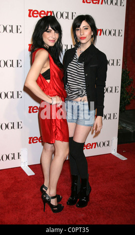 La 6e édition annuelle de Veronicas Teen Vogue Young Hollywood Party tenue à Los Angeles County Museum of Art (LACMA) - Arrivées Los Banque D'Images