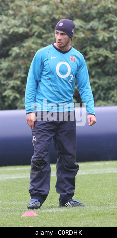 Danny Cipriani l'Angleterre rugby team training au Pennyhill Park Hotel Bagshot, Angleterre - 04.11.08 Marcus Dodridge / Banque D'Images