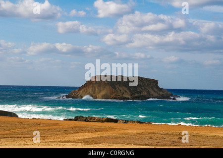 St Georges Rocher de la côte à Agios Georgios à Chypre Banque D'Images