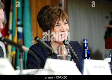 L'Honorable Sheila Bair, Président de la Société d'assurance-dépôts fédérale Le Bureau de l'économie Banque D'Images