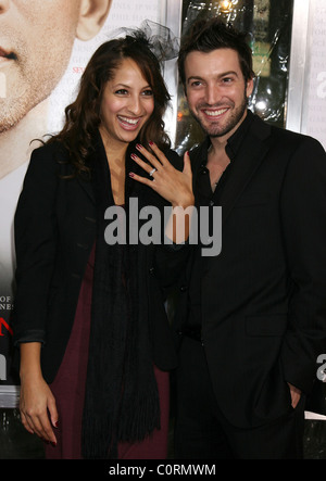 Christel Khalil et Stephen Hensley Los Angeles première de "sept livres' tenu à la Mann Village Theatre Westwood, Banque D'Images