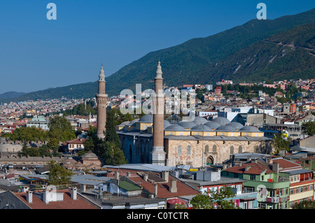 Grande Mosquée de Bursa ou Ulu Camii est une mosquée de Bursa, Turquie Banque D'Images