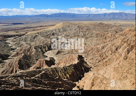 Du point de la police, Anza-Borrego, CA 39400 110220 Banque D'Images