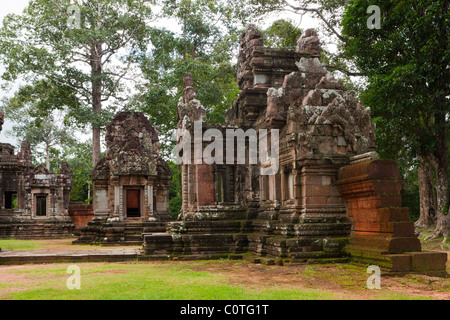 Chau Say Tevoda. Angkor. La province de Siem Reap. Le Cambodge. Asie Banque D'Images