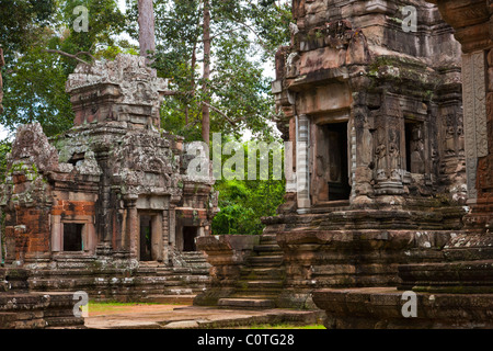 Chau Say Tevoda. Angkor. La province de Siem Reap. Le Cambodge. Asie Banque D'Images