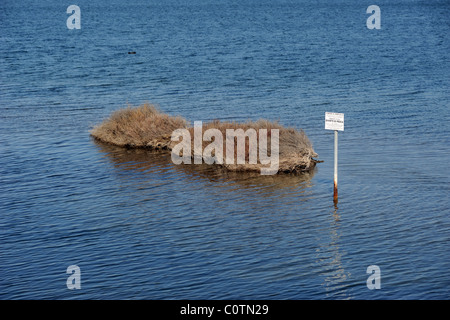 Italie, Toscane, Argentario, Orbetello, lagune Banque D'Images