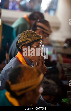 Sekaten Tradition de Surakarta Palace Central Java Indonésie Banque D'Images