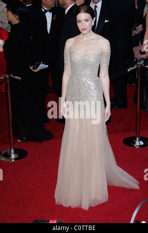 MANDY MOORE 83E ACADEMY AWARDS RED CARPET ARRIVANTS KODAK THEATRE LOS ANGELES CALIFORNIA USA 27 Février 2011 Banque D'Images