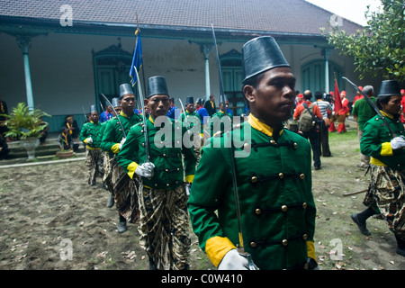 Sekaten Tradition de Surakarta Palace Central Java Indonésie Banque D'Images