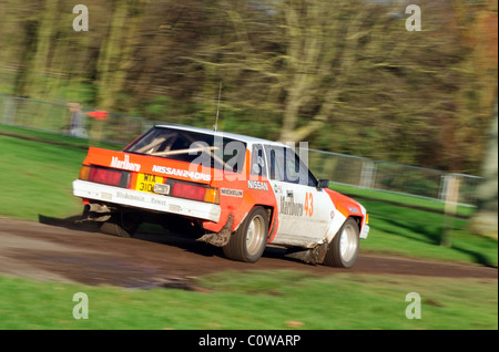 1986 Nissan 240RS ET, Tony Walker - Race Retro, Stoneleigh Park Banque D'Images