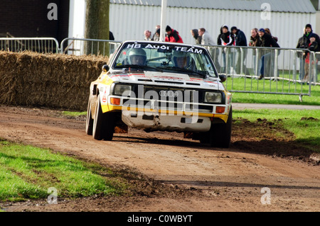 1984 Audi Sport quattro, Andy Krinks - Race Retro, Stoneleigh Park Banque D'Images