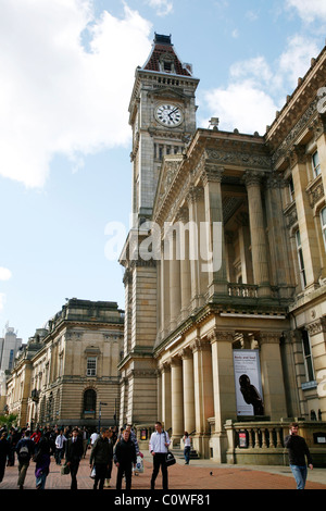 Birmingham Museum and Art Gallery à Chamberlain Square, Birmingham, Angleterre, Royaume-Uni. Banque D'Images