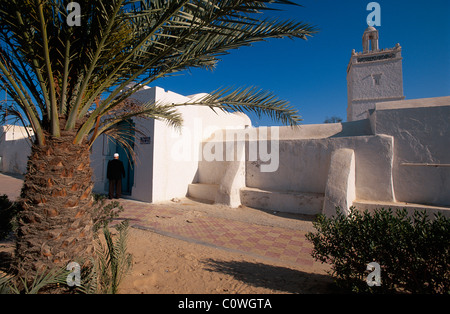 Mosquée de Houmt Souk, Djerba, Tunisie Banque D'Images