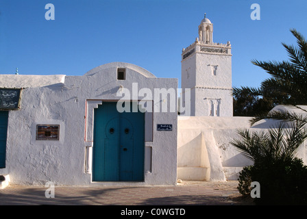 Mosquée de Houmt Souk, Djerba, Tunisie Banque D'Images