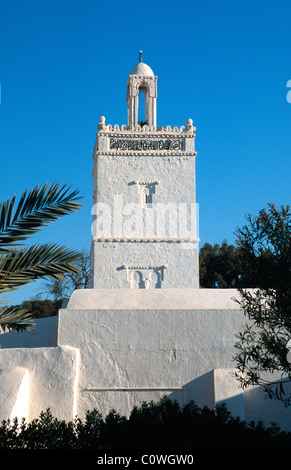 Mosquée de Houmt Souk, Djerba, Tunisie Banque D'Images