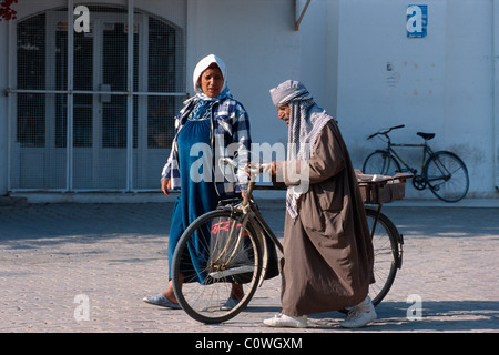 Medina, Houmt Souk, Djerba, Tunisie Banque D'Images