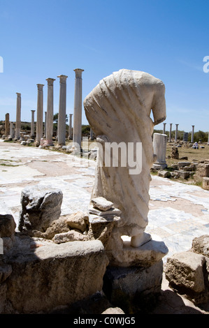 Gymnase romain à Salamine, Chypre du Nord Banque D'Images