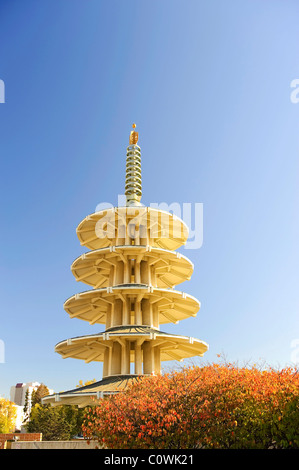 États-unis, Californie, San Francisco, Japantown, Pagode de la paix Banque D'Images