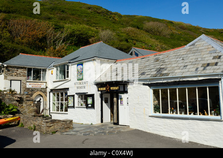 Le Musée de la sorcellerie à Boscastle, dans le nord du Devon, en Angleterre. Banque D'Images