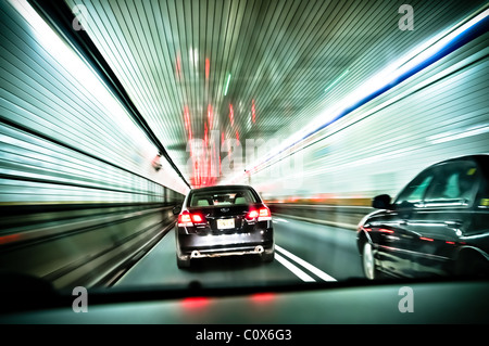 Holland Tunnel, New Jersey à New York Banque D'Images