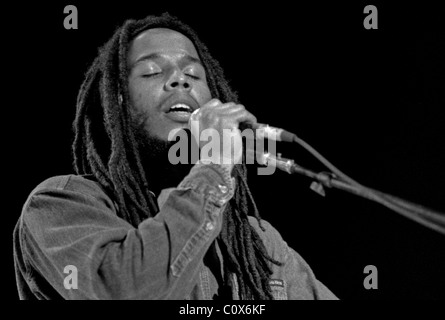 Ziggy Marley et la mélodie décideurs effectuer à Raleigh, le 27 août 1993. Ziggy Marley Banque D'Images