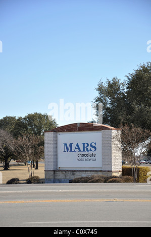 Siège de l'activité Mars Chocolat, Waco, Texas Banque D'Images