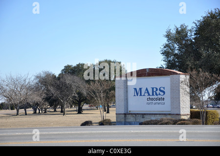 Siège de l'activité Mars Chocolat, Waco, Texas Banque D'Images