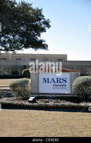 Siège de l'activité Mars Chocolat, Waco, Texas Banque D'Images