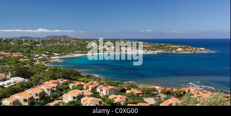 Des eaux cristallines de la Corse, France Banque D'Images