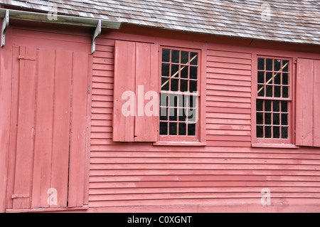 L'École de Nathan Hale dans East Haddam est une école à classe unique, construit en 1750 - New York, USA Banque D'Images