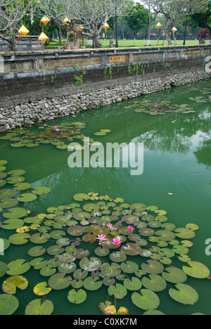 L'Asie, Vietnam, Da Nang. Ancienne capitale impériale de Hue. 17e siècle (dynastie des Nguyen) Citadelle Royale. Banque D'Images