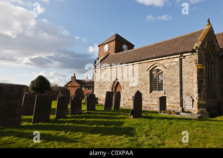 St James Church (Église de bataille), près de l'emplacement de la bataille de Bosworth Field, Sutton Cheney, Leicestershire, Angleterre Banque D'Images