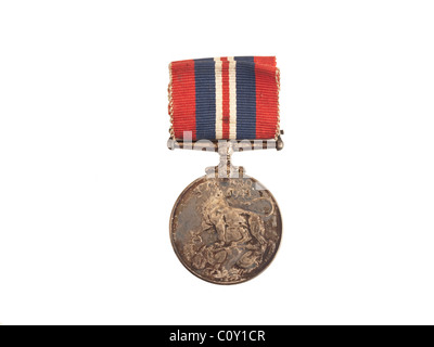 Médaille canadienne 'guerre' décerné pour l'ensemble du personnel au cours de la Seconde Guerre mondiale. Banque D'Images