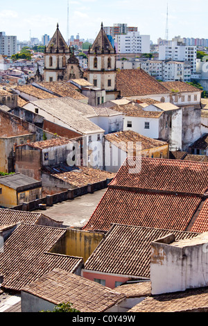 Igreja de Sao Francisco, Salvador, Brésil Banque D'Images