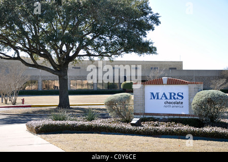 Siège de l'activité Mars Chocolat, Waco, Texas Banque D'Images