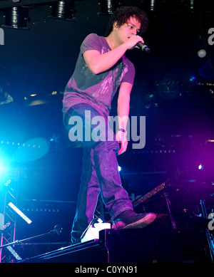 Jamie Cullum fonctionne à l'événement de musique Midem Cannes, France - 19.01.09 Pat Denton / Banque D'Images