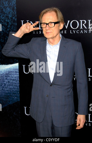 Bill Nighy Los Angeles premiere de 'Underworld : Rise of the Lycans' à l'Arclight Hollywood Los Angeles, Californie - 22.01.09 Banque D'Images