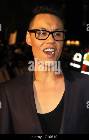 Gok Wan "sept livres' UK premiere tenue à l'Empire Leicester Square - Arrivées. Londres, Angleterre - 14.01.09 Zibi/ Banque D'Images