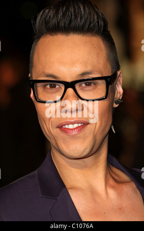 Gok Wan "sept livres' UK premiere tenue à l'Empire Leicester Square - Arrivées. Londres, Angleterre - 14.01.09 : Banque D'Images