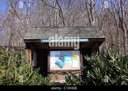 Cold Spring Harbor, Long Island NY Banque D'Images