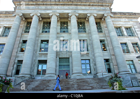 L'École de médecine de Harvard, Boston, Massachusetts, New England, USA Banque D'Images