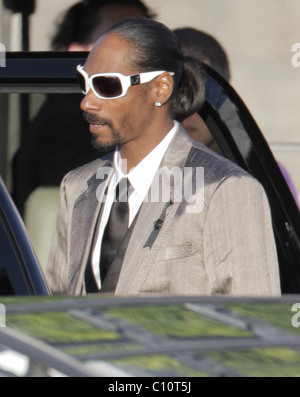 Snoop Dogg 51e des Grammy Awards qui a eu lieu au Staples Center - Arrivées Los Angeles, Californie - 08.02.09 Banque D'Images