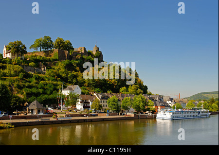 Saarburg au-dessus de la Sarre, Rhénanie-Palatinat, Allemagne, Europe Banque D'Images