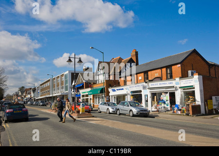 High Street, l'Ascot, Berkshire, Angleterre, Royaume-Uni, Europe Banque D'Images